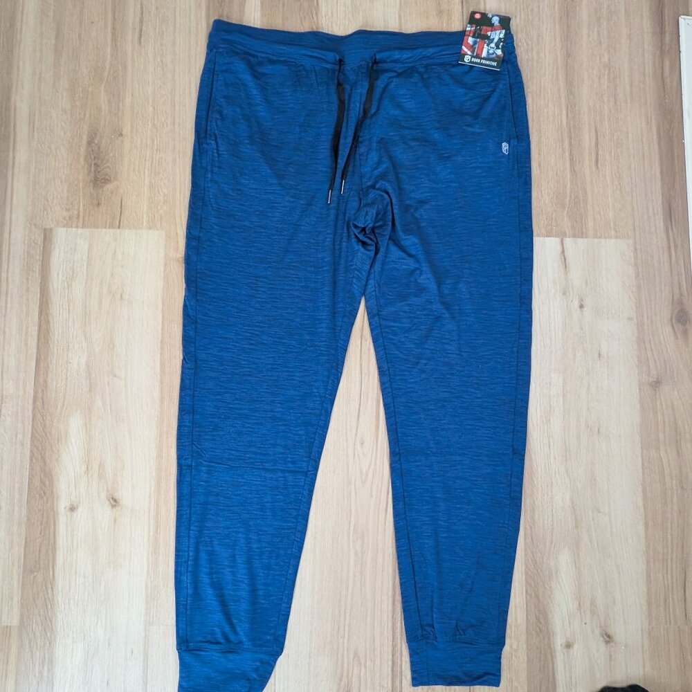 NWT Born Primitive Performance Joggers Navy Blue XXXL